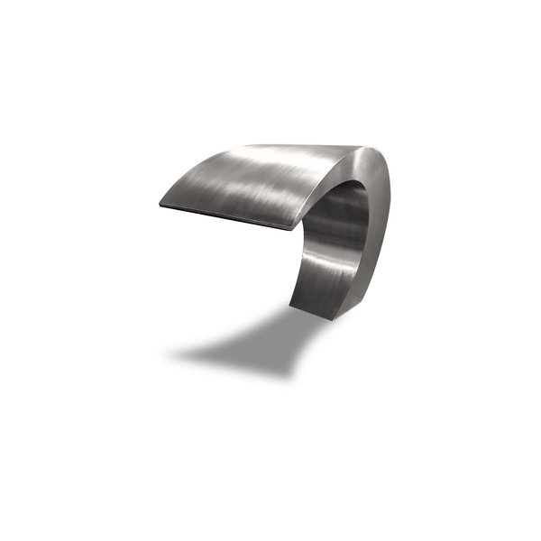 The Outdoor Plus Tsunami Scupper - Stainless Steel - 36H  x 30 Wide OPT-TSUSCPSS30